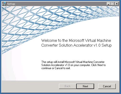 Microsoft Virtual Machine Converter Microsoft Virtual Machine Converter