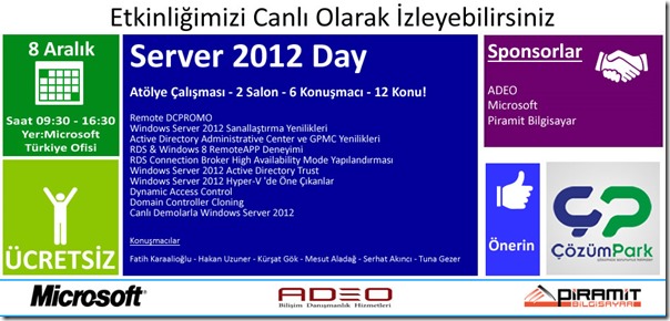 WinServ2012-Etkinlik