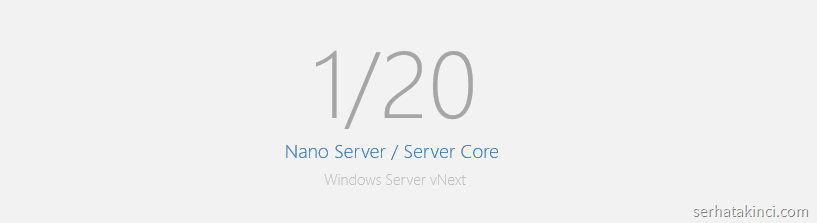 Nano Server nano-server-minimal