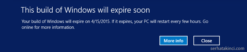 windows-server-expire-soon This build of Windows will expire soon